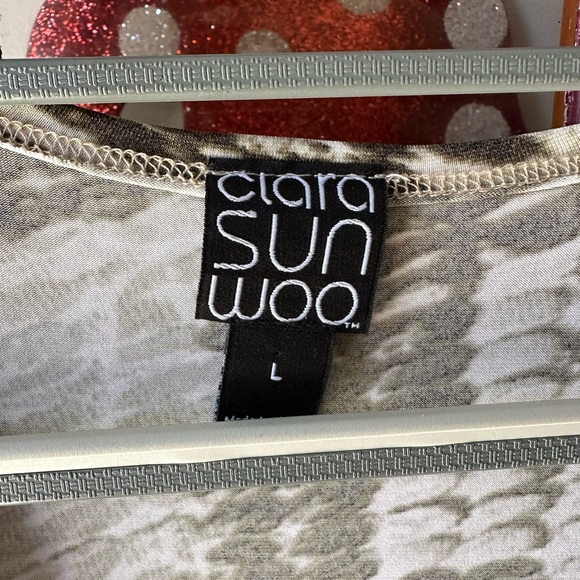 Susan Woo Snake Print Blouse - Cream and Brown - Picture 2 of 3